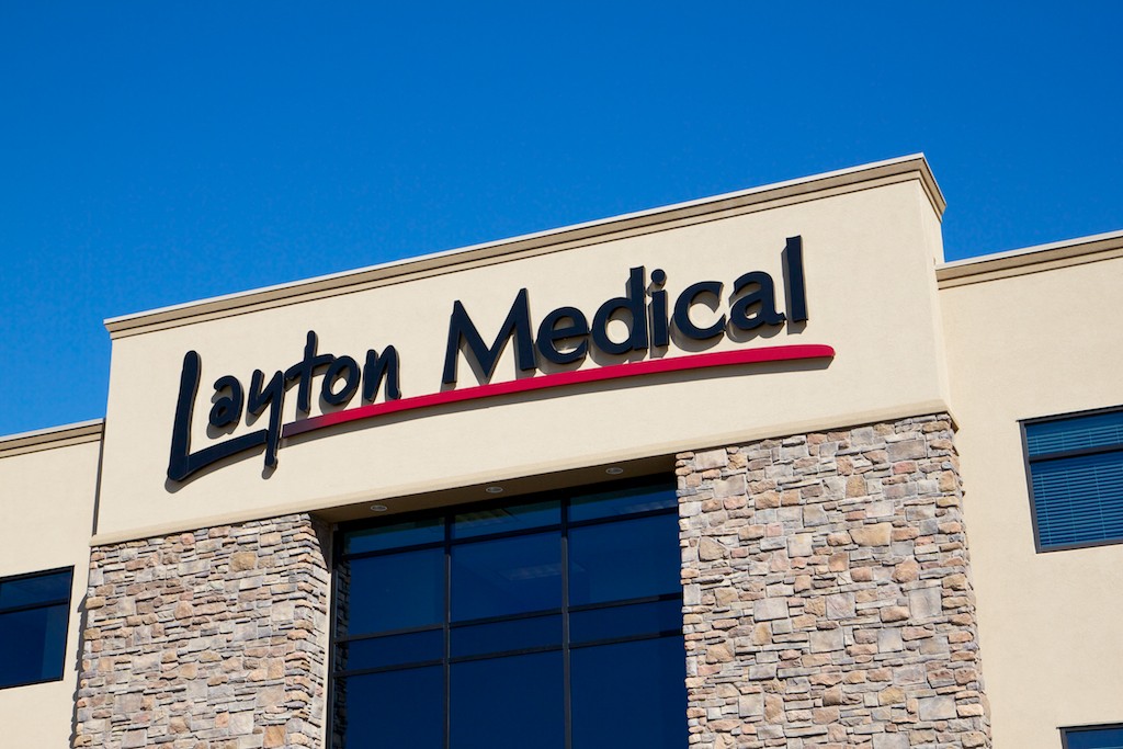 Exterior of Layton clinic