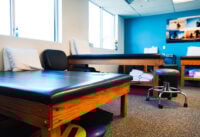 Interior of Caldwell clinic