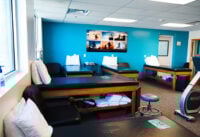 Interior of Caldwell clinic