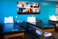 Interior of Caldwell clinic