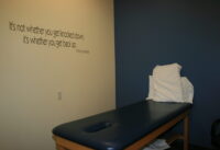 Interior of Clinton clinic