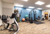 Interior of Laurel clinic