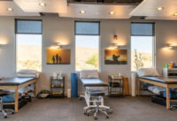 Interior of Sun River clinic